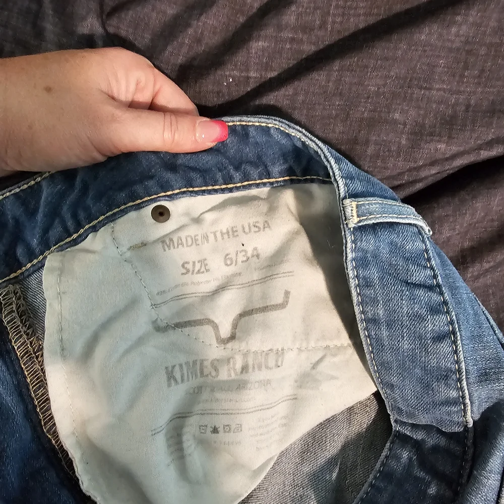 Kimes Ranch Relaxed Fit Light Blue Jeans Lola - Picture 3 of 4